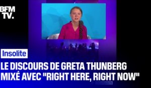 En tournée en Angleterre, Fatboy Slim a remixé son tube "Right here, right now" avec le discours de Greta Thunberg à l'ONU