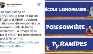« Astérix et Obélix ». À Paris, des stations de métro renommées pour les 60 ans de la BD