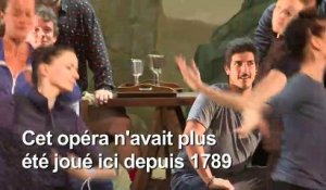 Répétition générale à l'Opéra Royal du Château de Versailles