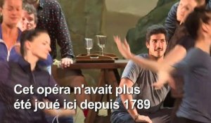 Répétition générale à l'Opéra Royal du Château de Versailles