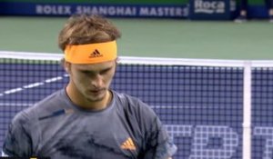 Shanghai - Federer perd la bataille contre Zverev