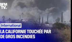 Des centaines d'hectares brûlés, des habitants évacués... La Californie est touchée par de gros incendies