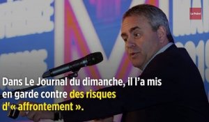 Xavier Bertrand appelle Macron à « changer » face à l'« islam politique »
