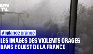 Vigilance orange: les images des violents orages
