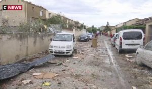 Une mini-tornade ravage un quartier de la ville d'Arles