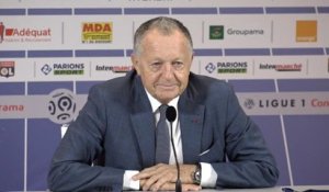 OL - Aulas : "Permettre à Lyon de poursuivre son évolution"