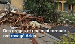 Arles: Une tornade et de violents orages font plusieurs blessés