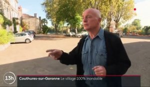 Intempéries : Couthures-sur-Garonne, le village 100% inondable