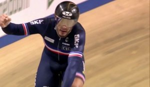 Cyclisme sur piste : les Français remportent la médaille de bronze en vitesse par équipes