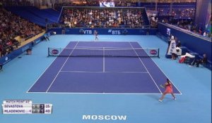 Moscou - Le jeu de la victoire pour Mladenovic contre Sevastova