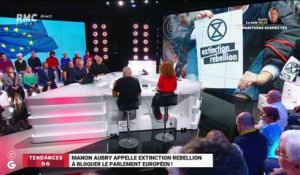 Les tendances GG : Manon Aubry appelle "Extinction Rebellion" à bloquer le Parlement européen - 18/10