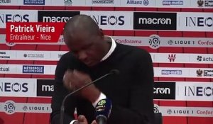 Vieira remonté contre l'arbitrage - Foot - L1 - Nice