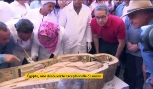 Égypte : découverte exceptionnelle de 30 sarcophages