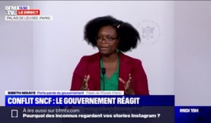 Conflit SNCF: "Il y a eu un dévoiement de la possibilité d'exercer ce droit de retrait", estime Sibeth Ndiaye