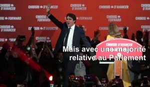 Canada: Justin Trudeau réélu mais sans majorité