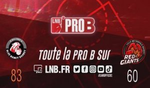 Leaders Cup PRO B : Nancy vs Lille (1/4 aller)