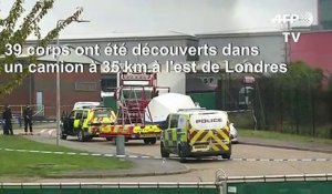 Angleterre : 39 corps humains découverts dans un camion