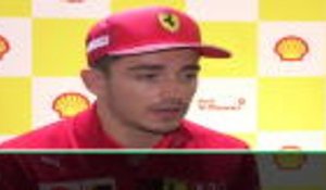 Ferrari - Leclerc : "Je suis toujours très exigeant envers moi-même"
