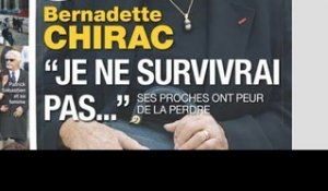 Bernadette Chirac meurtrie, aphasie, la vérité sur son état (photo)