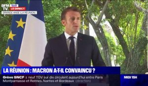 Emmanuel Macron affirme que "l'agriculture réunionnaise est un modèle de réussite pour les Outre-Mer"