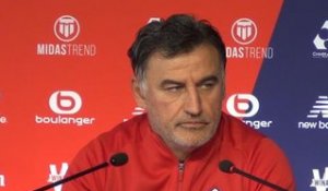 Lille: 11e j. - Galtier : "Être capable d'enchaîner"