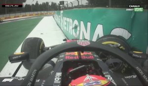 Le crash d'Alexander Albon - Essais Libres 2 - Grand Prix du Mexique