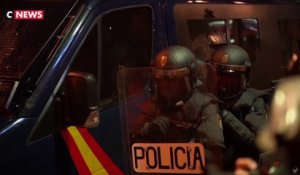 Catalogne : nouveaux affrontements entre les indépendantistes catalans et la police espagnole