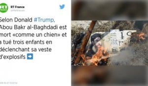 Abou Bakar al-Baghdadi, chef du groupe État islamique, tué lors d’une opération militaire américaine, confirme Donald Trump