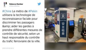 Pékin installe la reconnaissance faciale dans le métro pour fluidifier l’accès des passagers