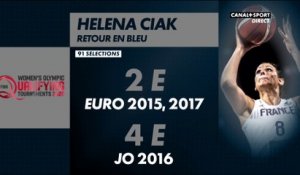 Helena Ciak évoque son retour en bleu - TQO Femmes 2020