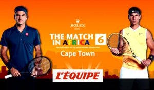 Les temps forts du show Federer-Nadal - Tennis - The match in Africa