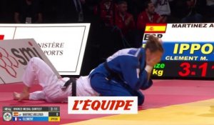 Clément en bronze à Paris - Judo - Grand Slam