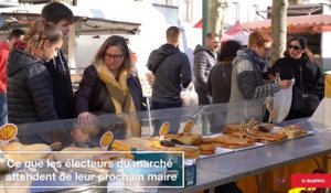 Municipales : qu'attendent les électeurs sur le marché de Saint-Marcellin ?