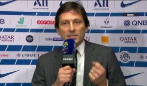 Leonardo heureux de la qualité de l'effectif parisien - Canal Football Club