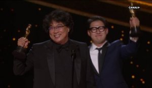 Parasite remporte l'Oscar du meilleur scénario original - Oscars 2020