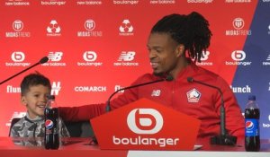 L'invité surprise de Loïc Rémy en conférence de presse - Foot - L1 - WTF