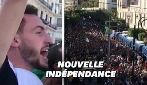 À Alger, le "Hirak" massivement mobilisé pour fêter une nouvelle indépendance
