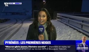 Il a neigé 5 à 8 cm la nuit dernière à la station de Peyragudes, dans les Pyrénées