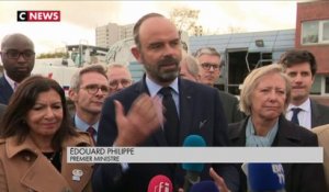 JO 2024 : Edouard Philippe présent pour les premiers coups de pioche du village olympique