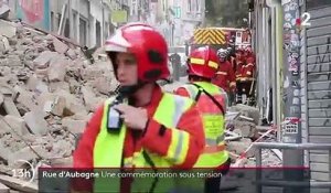 "Dégagez ! Dégagez !" A Marseille, une cérémonie d'hommage aux victimes de l'effondrement de la rue d'Aubagne sous haute tension