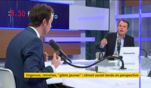 "Je plaide pour la suppression de l’âge légal de départ à la retraite, qui pour moi n’a aucun sens", indique Guillaume Peltier