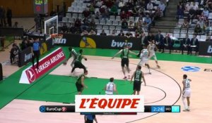 Le dunk de la journée pour Youssou Ndoye - Basket - Eurocoupe (H)