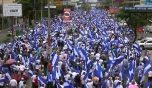 Crise au Nicaragua: les temps forts, capturés par Luis Sequeira, pigiste de l'AFPTV qui a remporté le prix Rory Peck