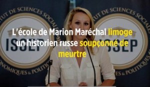 L'école de Marion Maréchal limoge un historien russe soupçonné de meurtre