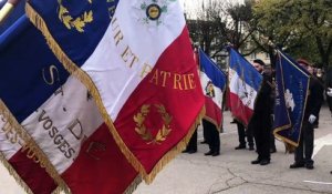 Cérémonie de commémoration du 11 Novembre à Saint-Dié-des-Vosges