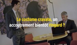 Le costume cravate, un accoutrement bientôt ringard ?