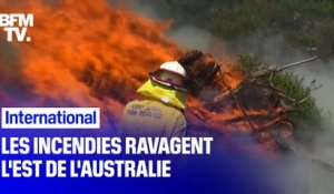 Les incendies ravagent l'est de l'Australie