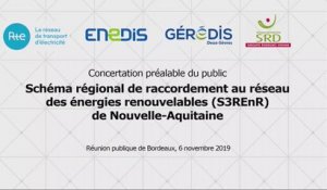 S3REnR Nouvelle-Aquitaine – 6 novembre 2019 - Questions-Réponses
