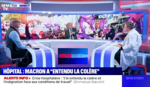 Hôpital: Emmanuel Macron "a entendu la colère" - 14/11