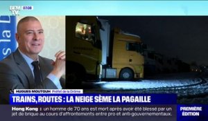 Neige: le préfet de la Drôme indique que les routes sont "extrêmement glissantes"